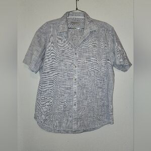 Men's XL James Campbell Grey & Blue shirt